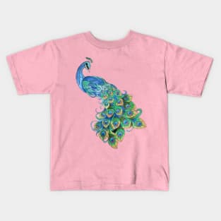 Peacock Kids T-Shirt